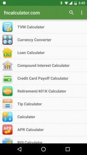 Financial Calculators 3.4.7. Скриншот 1