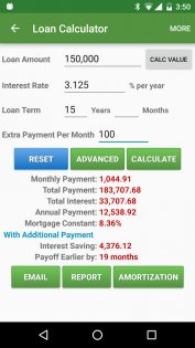 Financial Calculators 3.4.8. Скриншот 4