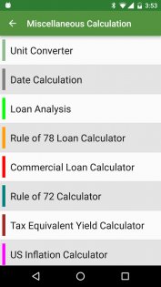 Financial Calculators 3.4.4. Скриншот 8