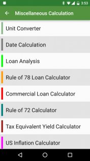 Financial Calculators 3.4.8. Скриншот 8