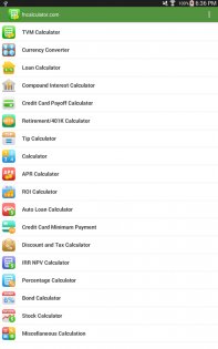 Financial Calculators 3.4.8. Скриншот 9