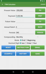 Financial Calculators 3.4.8. Скриншот 18