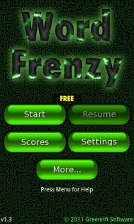 Word Frenzy Free ™ 1.5.3. Скриншот 3