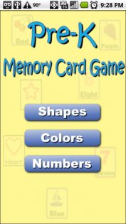 Pre-K Memory Game 1.05. Скриншот 1