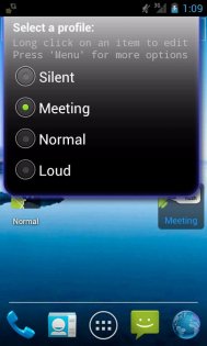 Simple Sound Profile Widget 1.6.1. Скриншот 3