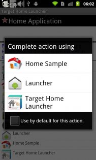 Target Home Launcher 1.11. Скриншот 1