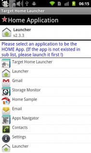 Target Home Launcher 1.11. Скриншот 2