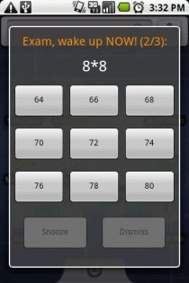 Math Alarm Clock 3.1.3. Скриншот 1