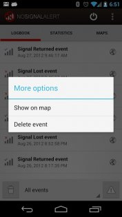 No Signal Alert 2.1.2. Скриншот 8