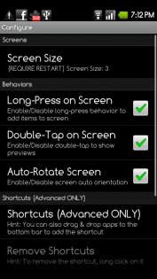 Helix Launcher 1.2a. Скриншот 2
