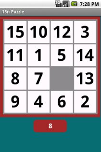 15n Puzzle 2.0.1. Скриншот 1