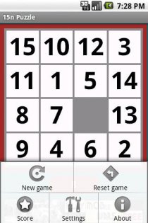 15n Puzzle 2.0.1. Скриншот 2