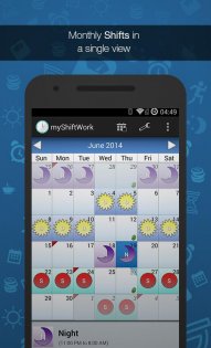 myShiftWork 7.9. Скриншот 2