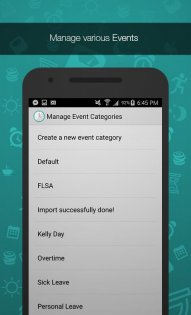 myShiftWork 7.9. Скриншот 6