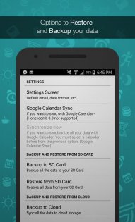 myShiftWork 7.9. Скриншот 7