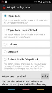 Delayed Lock 3.9.6. Скриншот 5