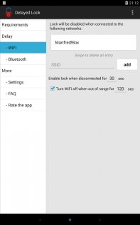 Delayed Lock 3.9.6. Скриншот 9