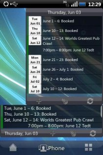 Agenda Widget for Android 2.1.13-SNAPSHOT. Скриншот 1