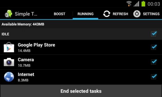 Simple Task Manager Free 2.0.1. Скриншот 4