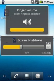 Brightness Rocker Pro 1.2. Скриншот 1