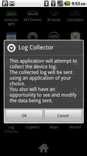 Log Collector 1.2.0. Скриншот 1