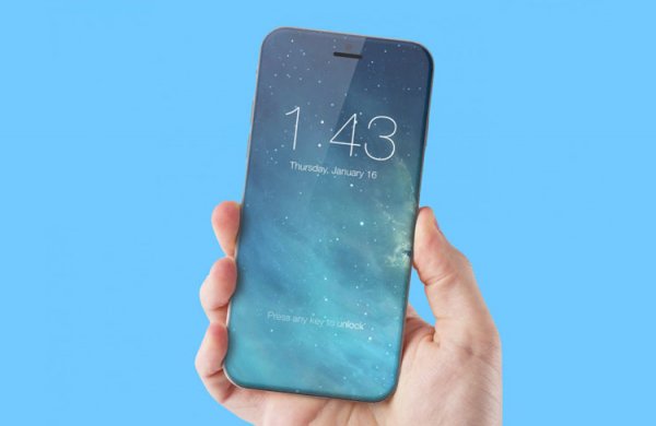 iPhone 8 получит 5,8-дюймовый экран, но лишится кнопки «Домой»