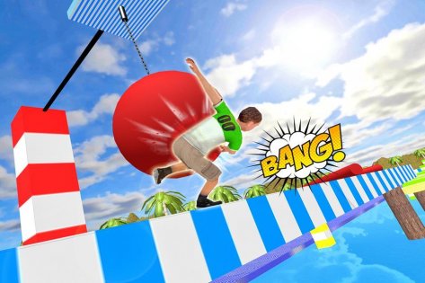 Stuntman Runner Water Park 3D 1.2. Скриншот 3