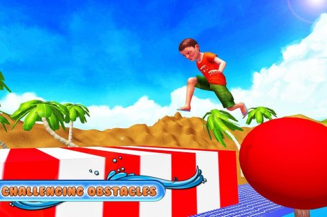 Stuntman Runner Water Park 3D 1.2. Скриншот 5