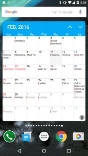 AA Calendar 2.1.7.5. Скриншот 3