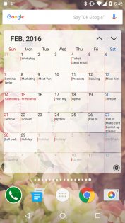 AA Calendar 2.1.1. Скриншот 5