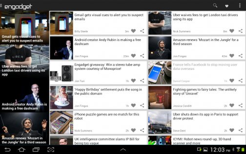 Engadget 4.0.2.5. Скриншот 4