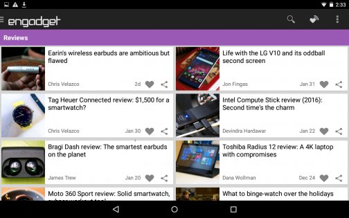 Engadget 4.0.2.5. Скриншот 9