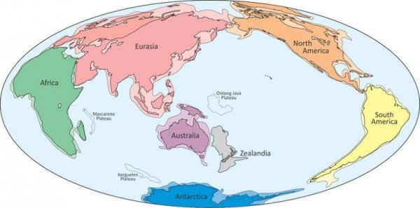 Ученые нашли затонувший континент