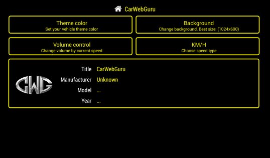 Настройка carwebguru на головном устройстве андроид