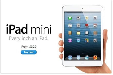 iPad Mini c LTE попадет в руки своих покупателей 20 ноября