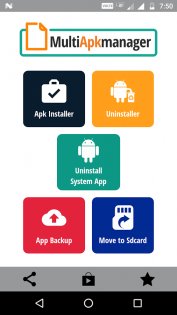 Multi APK Manager 1.0.9. Скриншот 2