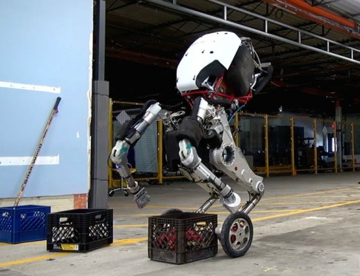 Новый робот Boston Dynamics получил колёсную систему передвижения