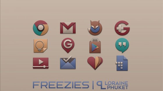 Freezies — Winter icon pack 1.1.5. Скриншот 2