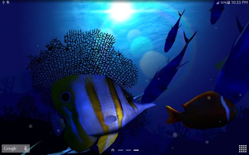 Ocean Blue 3D 2.1.0. Скриншот 9