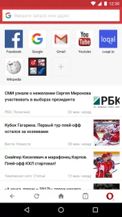 Opera Mini 93.0.2254.78340. Скриншот 2
