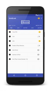 DroidLock: Dynamic Lockscreen 1.0.3b. Скриншот 1