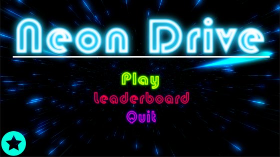 Neon Drive 1.2. Скриншот 1
