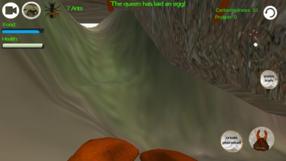 Ant Simulation 3D 2.3.4. Скриншот 3