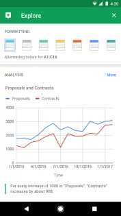 Google Таблицы 1.25.252.02.90. Скриншот 4