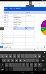 Google Таблицы 1.25.172.00.90. Скриншот 5