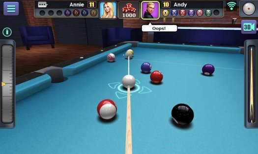 3D Pool Ball 2.2.4.1. Скриншот 2