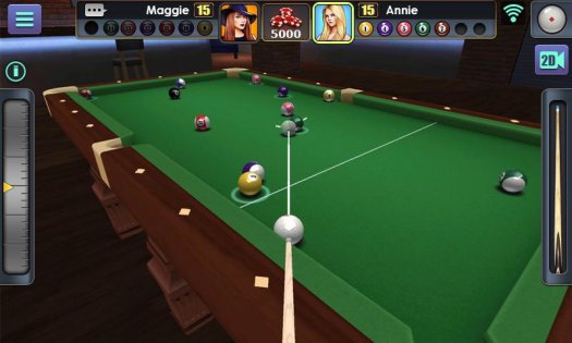 3D Pool Ball 2.2.3.8. Скриншот 3