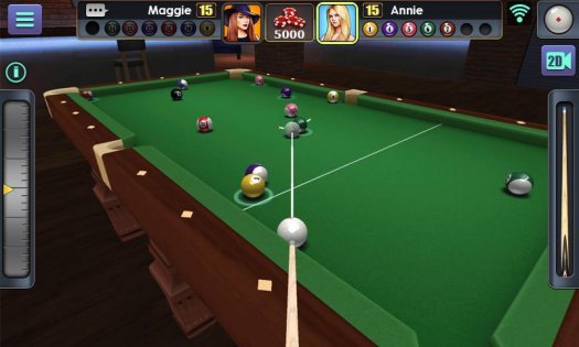 3D Pool Ball 2.2.4.1. Скриншот 3