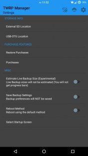 TWRP Manager 9.8. Скриншот 7