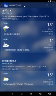 The Weather Channel 14.19.0. Скриншот 13